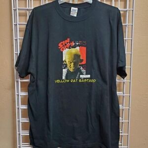 Rare‎ VTG ANVIL Sin City Yellow Rat Bastard 2005 Film Promo T Shirt